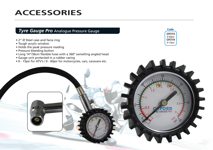 

OF313 Tyre Gauge Pro presenter

